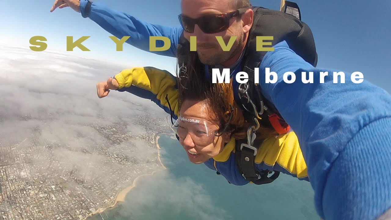 Skydiving Over St. Kilda - This is why you do it!