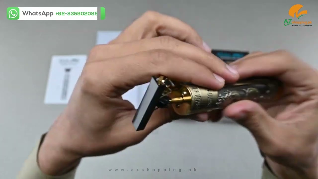 Daling Stainless Steel Electric Hair Clipper Trimmer  Shaver & Shaving Machine – Model: DL-1310
