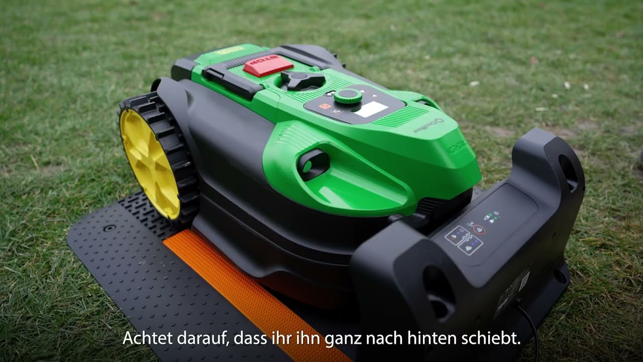 Rasenmäher Roboter 800 Okay - Installation / Inbetriebnahme - kein Begrenzungsdraht nötig