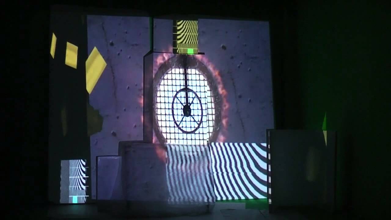 Darkroom projection mapping