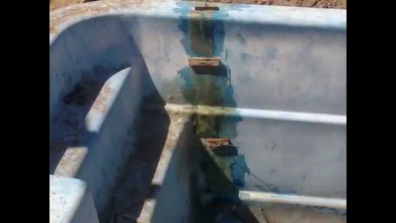 COMO REPARAR UNA PILETA DE FIBRA DE VIDRIO Y NO MORIR EN EL INTENTO