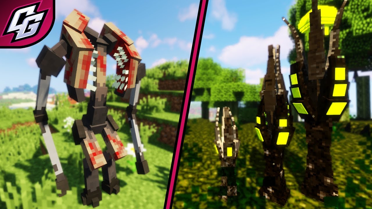 Scape and Run Parasites Mod (1.12.2) | Minecraft Mod Showcase