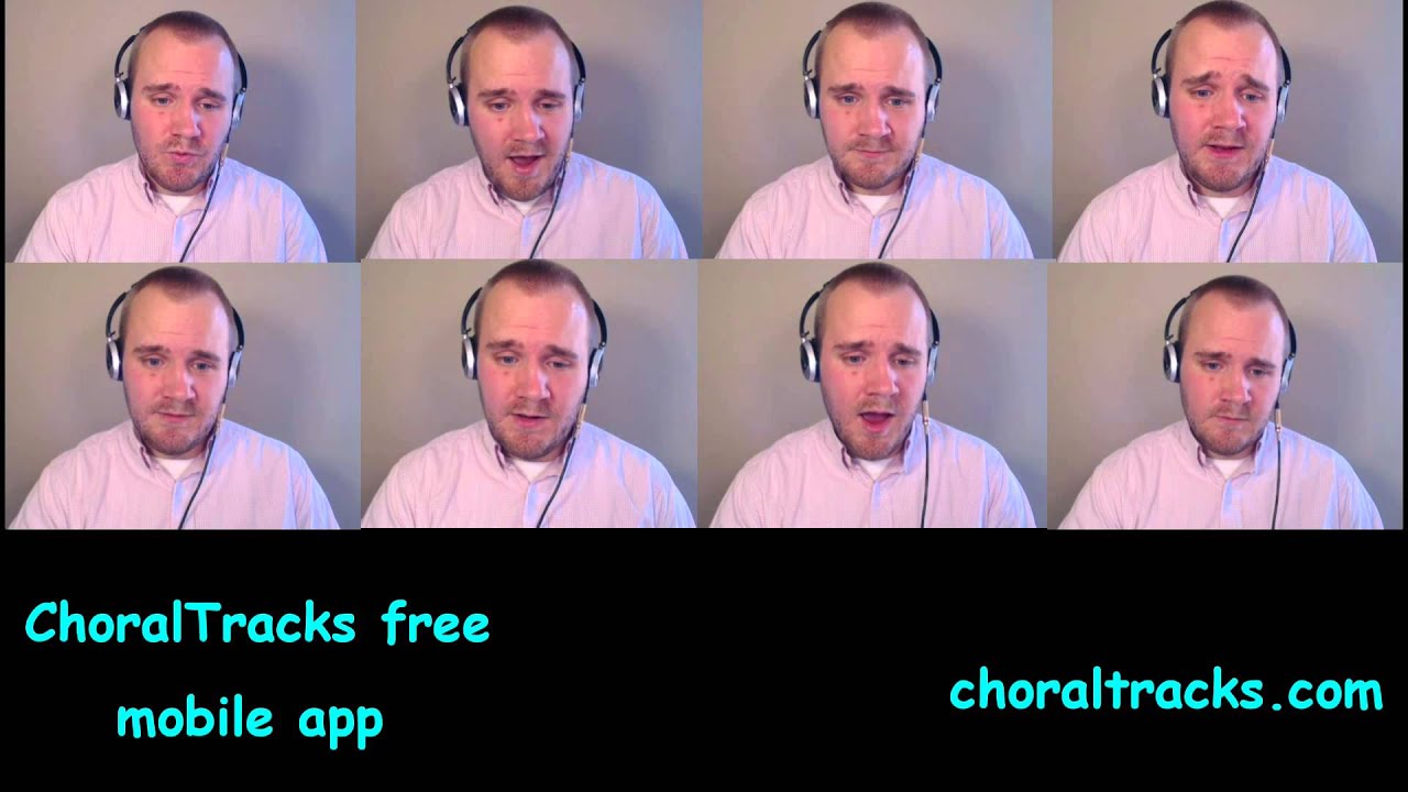 Crucifixus a 8 - sung by Matthew Curtis (Antonio Lotti)
