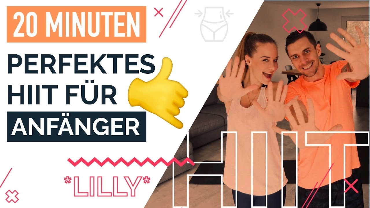 HIIT Workout für Anfänger – 20 Minuten Fettverbrennung mit 10 Übungen | *LILLY*