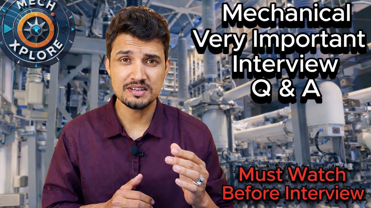 Job interview questions and answers mechanical engineer 🤔🤔