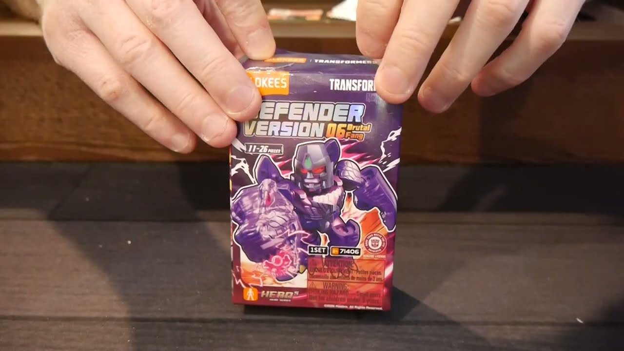 Blokees Build: Transformers Defender Version 06 Brutal Fang - Optimus Primal (Gorilla)
