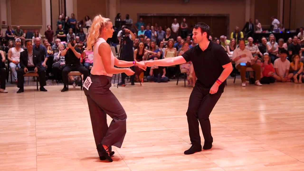 West Coast Swing | Cameron Crook + Mikaila Finley | 2nd Place Allstar JnJ - Desert City Swing