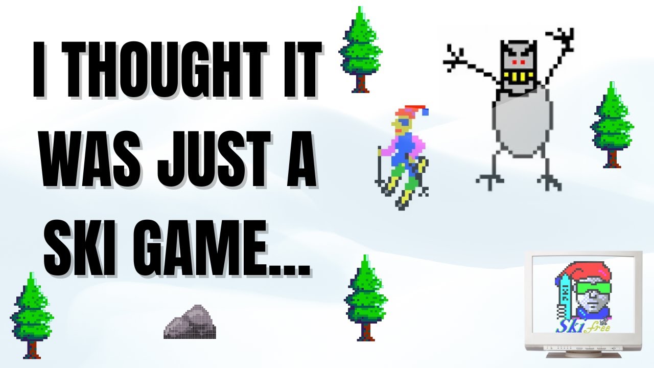 SkiFree: The Game You Played, Then Forgot