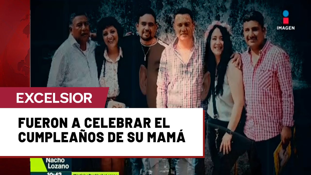 Hermanos llevan a celebrar cumpleaños a su mamá y desaparecen en Mazatlán
