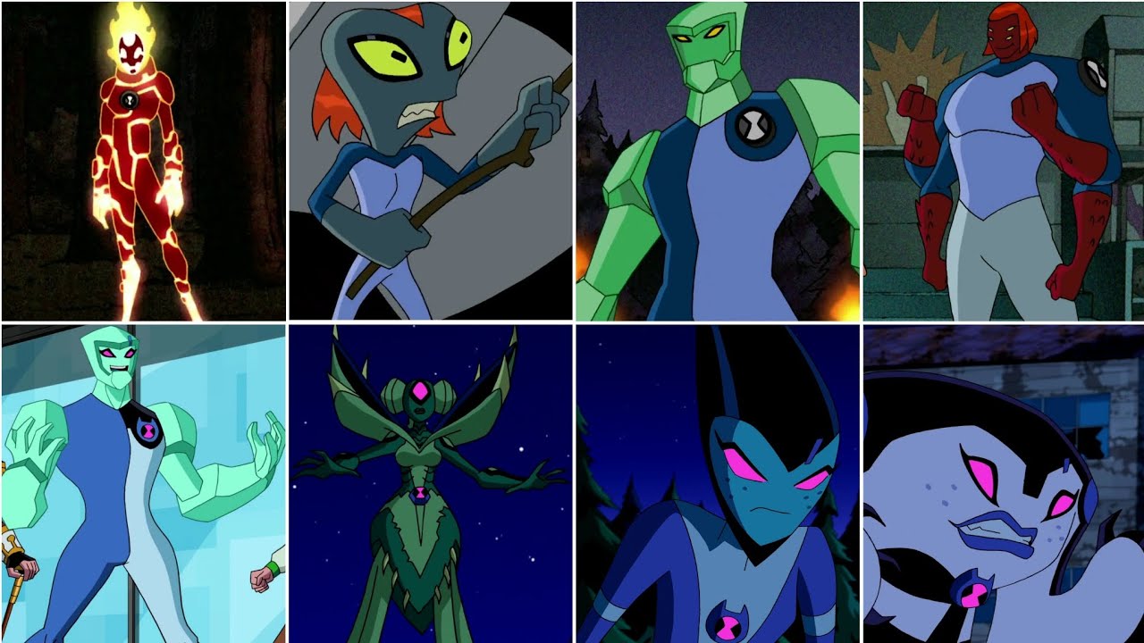 BEN 10 CLASSİC/OMNİVERSE GWEN 10 T&Uuml;M UZAYLI D&Ouml;N&Uuml;Ş&Uuml;MLERİ