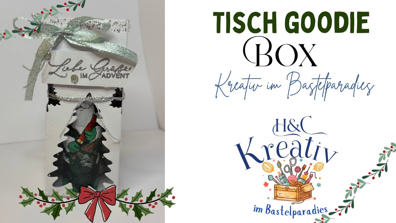 ❄️🎄🎁 Tisch Goodie/Box • diy • simple • Christmas • last minute 🎁🎄❄️
