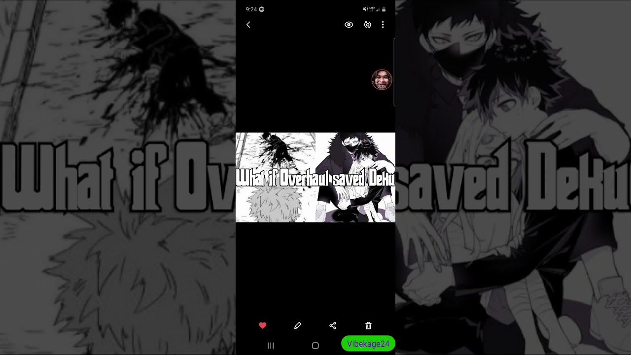 What if Overhaul saved Deku first act