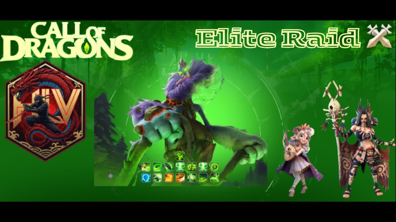 Call of dragons, Server 361;  K O N O H A:  Elite Miasma Giant raid