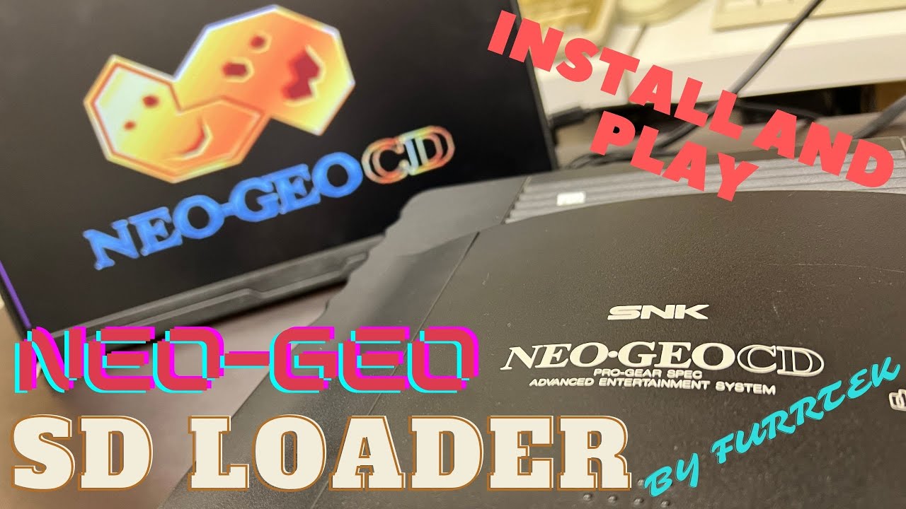 Neo-Geo SD Loader Install and Play (Top Loader)
