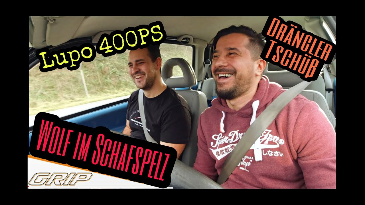 VW Lupo 400ps auf Autobahn | Dr&auml;ngler | Erstaunte Blicke | Grip m&auml;&szlig;ig unterwegs  | Endstufe