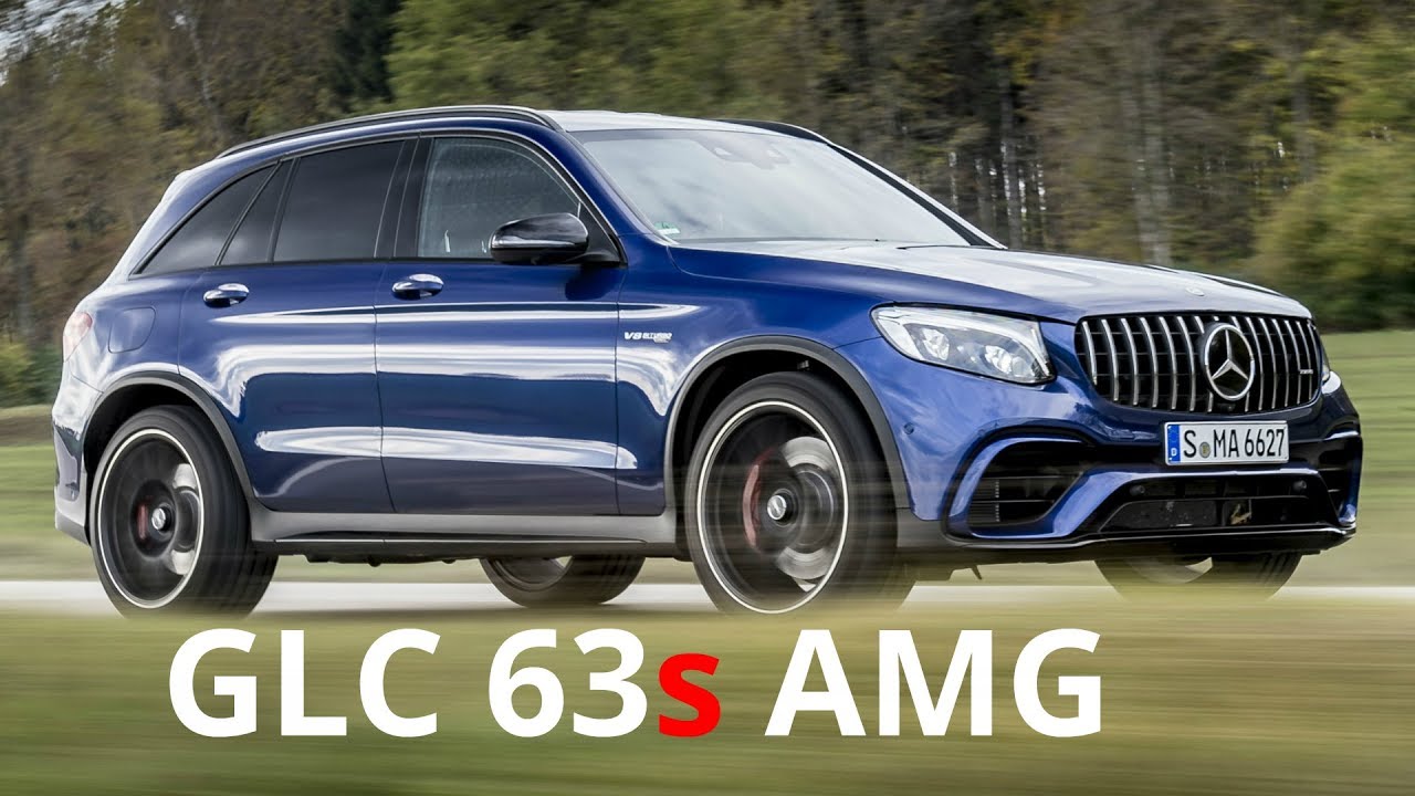 Mercedes GLC 63 S AMG 4MATIC+ - V8 Exhaust Sound, 700 Nm, 510 hp