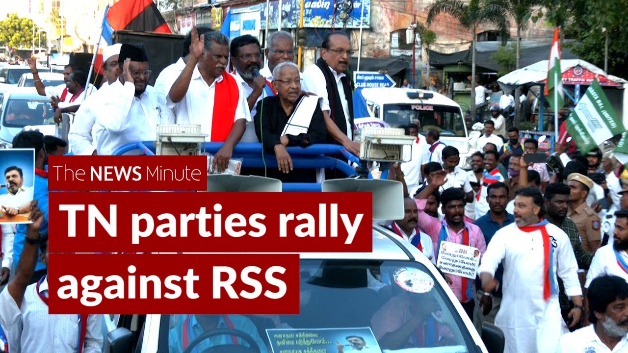 To counter RSS, TN parties hold Communal harmony rally