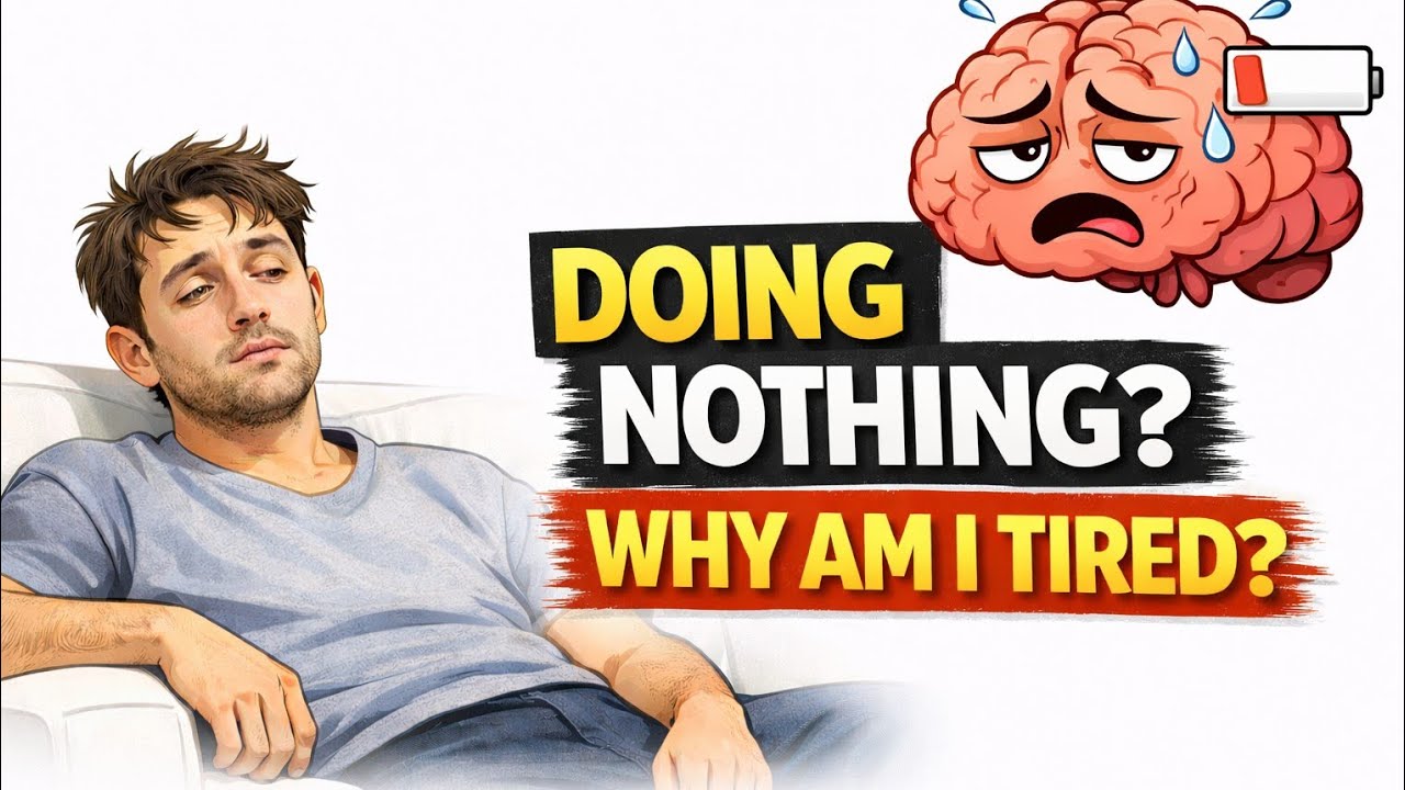 Why You Feel Tired Even When You Do Nothing || Doing Nothing… So Why Are You Still Tired? ||