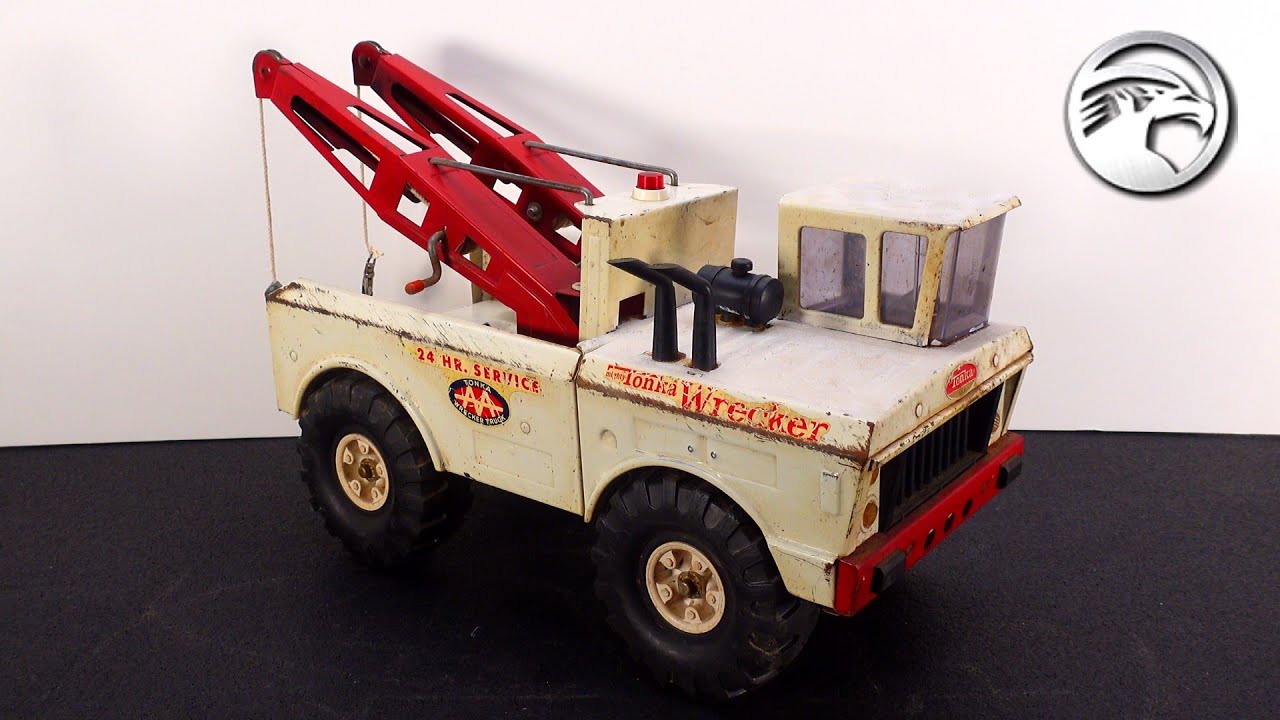 1960's Mighty Tonka Wrecker Tow Truck Restoration