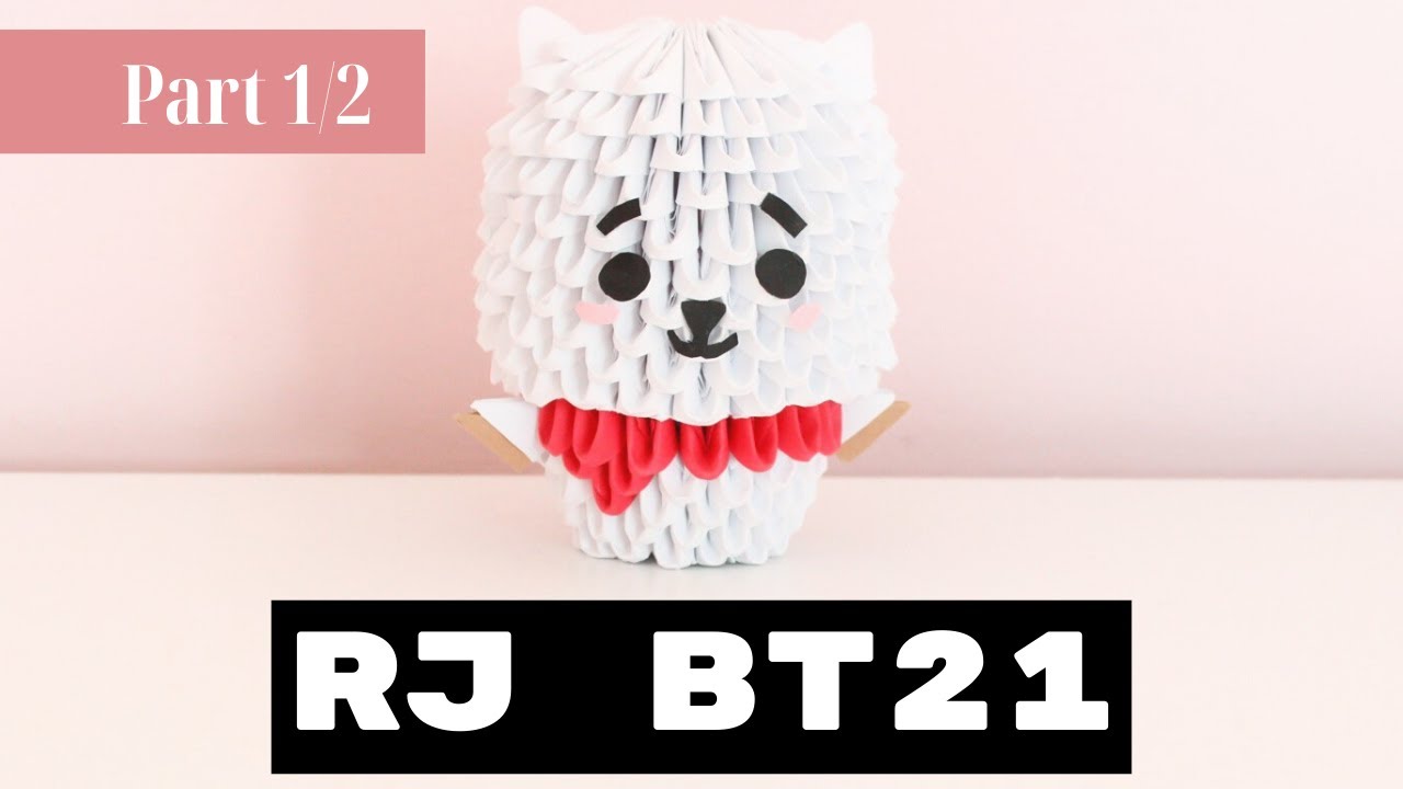 RJ BT21 | 3D Origami Tutorial