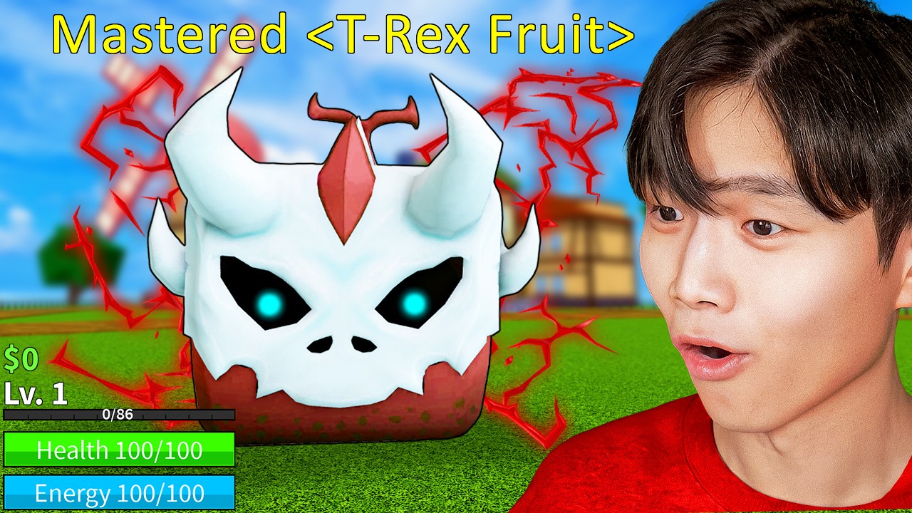 Blox Fruits NOOB с MAX Mythical Beast Fruit