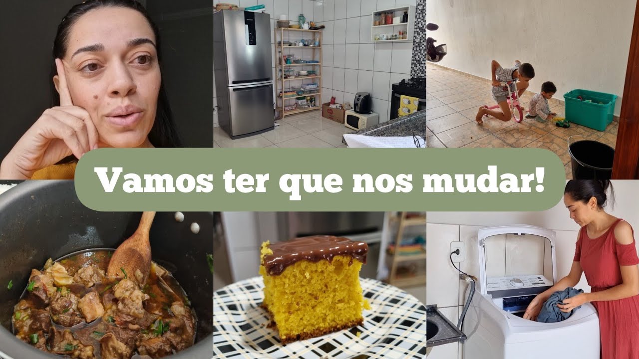 VAMOS NOS MUDAR DE CASA - Assim ficaria a cozinha🏡 - Costela deliciosa🥘 - Bolo de cenoura🥕 e ROTINA.