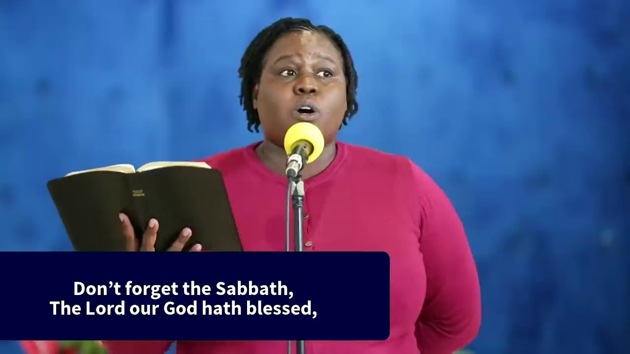 Don't forget the Sabbath | Hymn 388, with lyrics | Maxwell