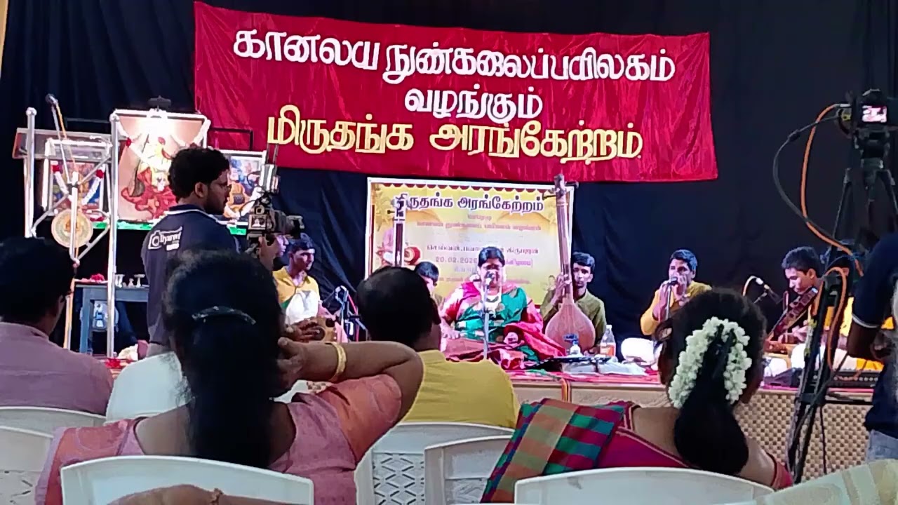 மங்களகரமாக திருப்புகழ் உடன் நிறைவு பெற்ற அரங்கேற்றம் 