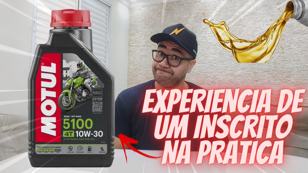 MOTUL 5100 10W30 É O MELHOR OLEO DE MOTOR PARA CG BROS 160?
