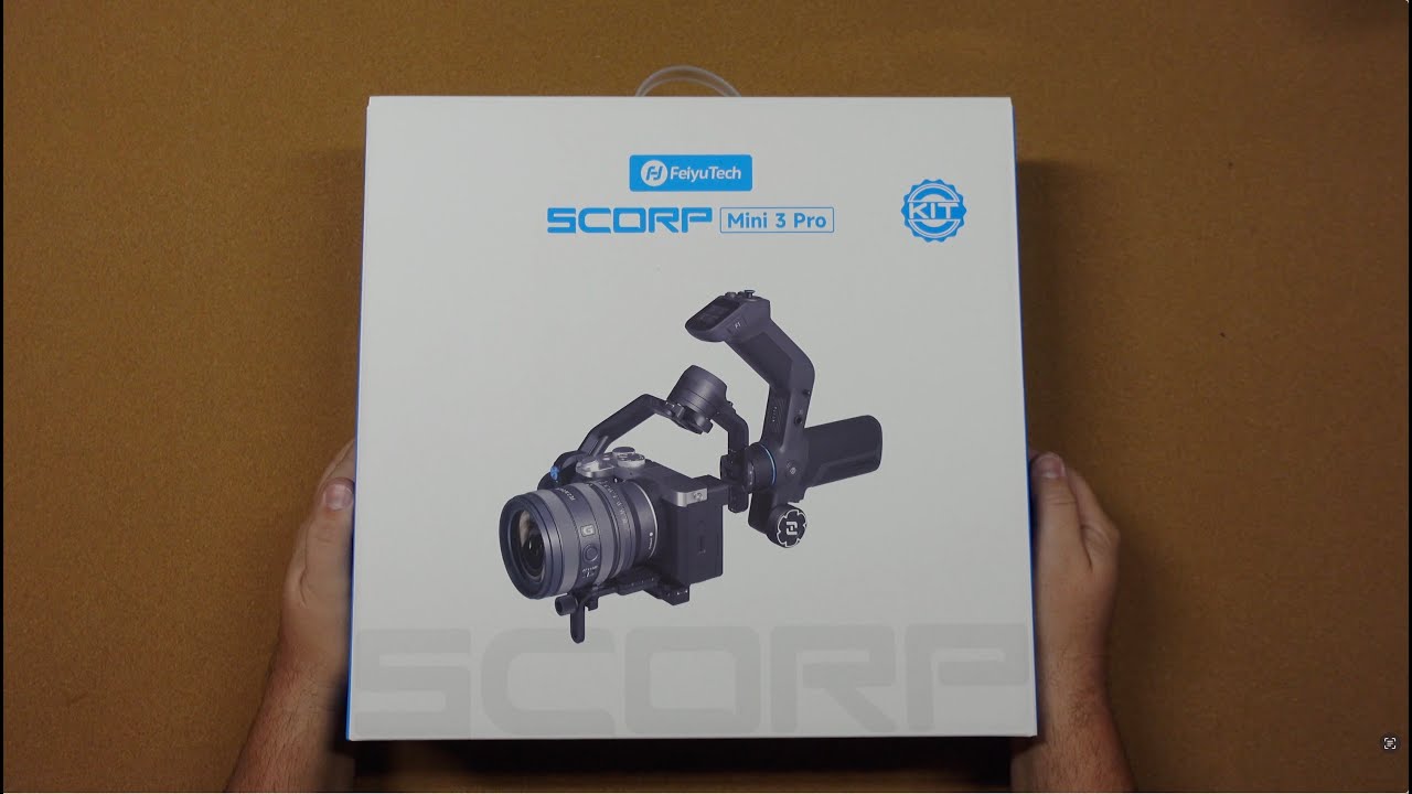 Unboxing the FeiyiTech Scorp Mini 3 Pro Gimbal