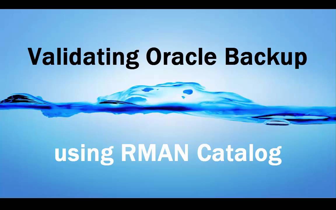 Backing up and Restoring Oracle 12c with NetVault Backup  Enzo Gaggero