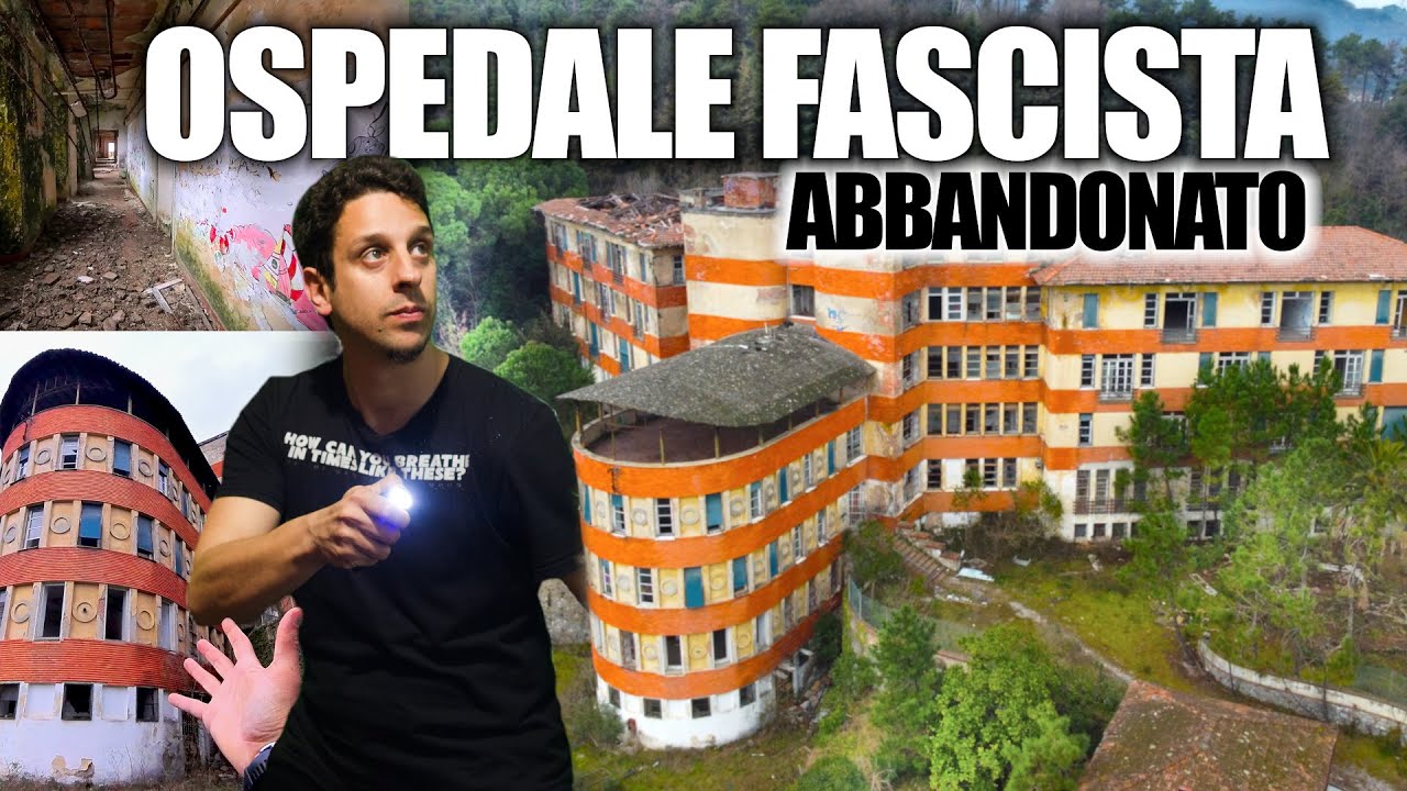 COLOSSO ABBANDONATO TRA LE COLLINE TOSCANE: FU OSPEDALE FASCISTA E POI COMUNITÀ DI RECUPERO!