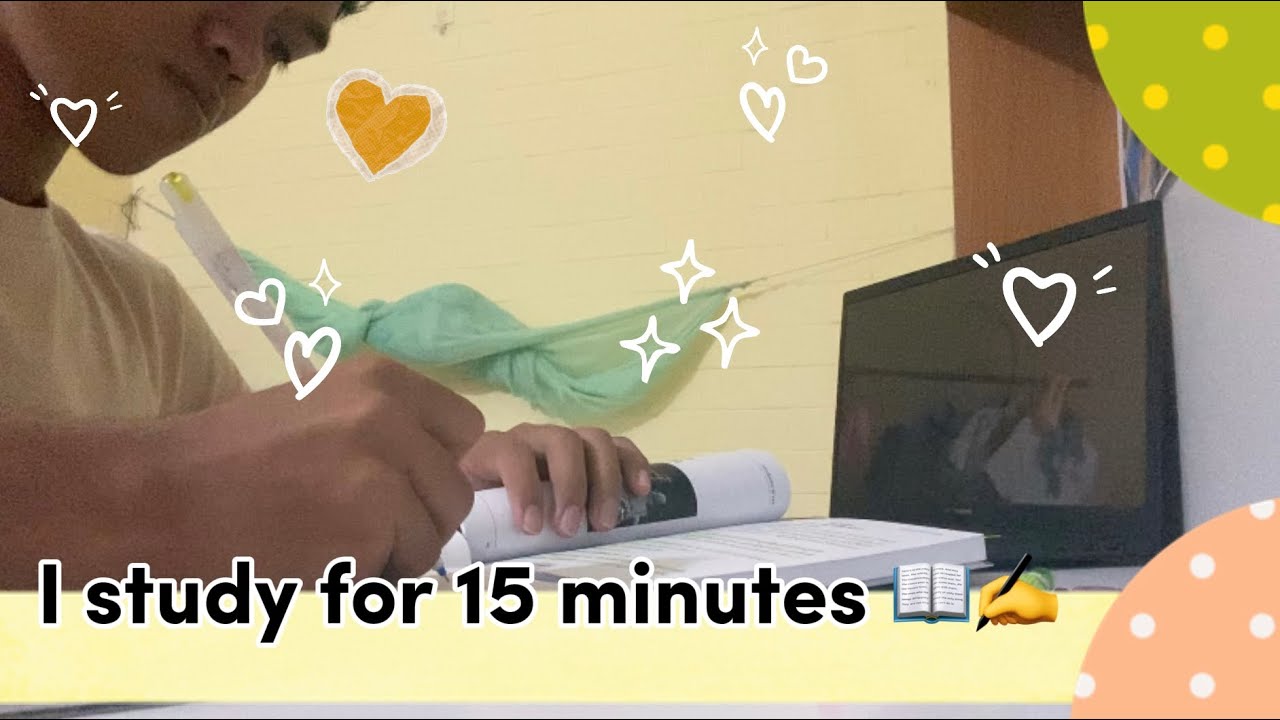STUDY FOR ONLY 15 MINUTES 📚| STUDY WITH ME
