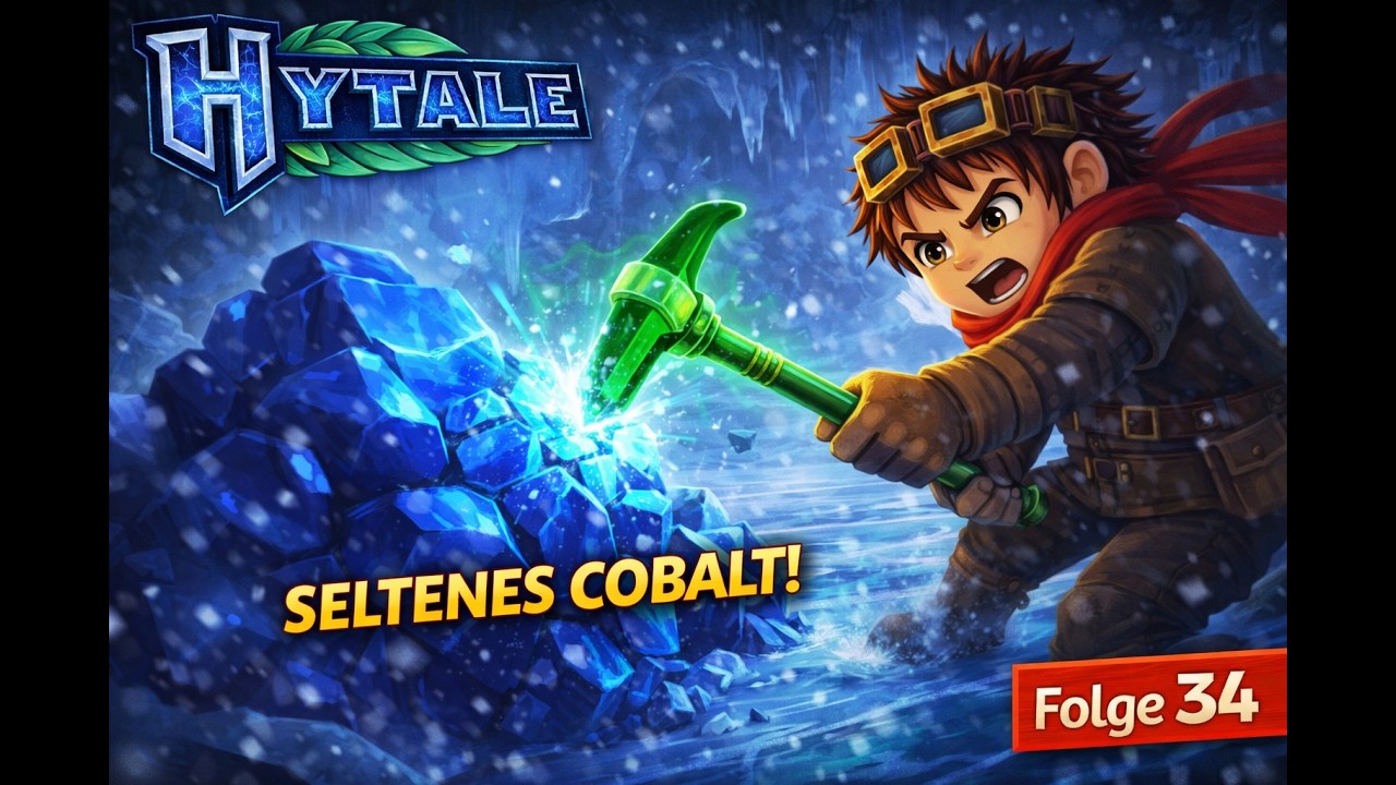 Hytale #034 | Endlich Cobalt! Eishöhle bringt seltenes Erz !