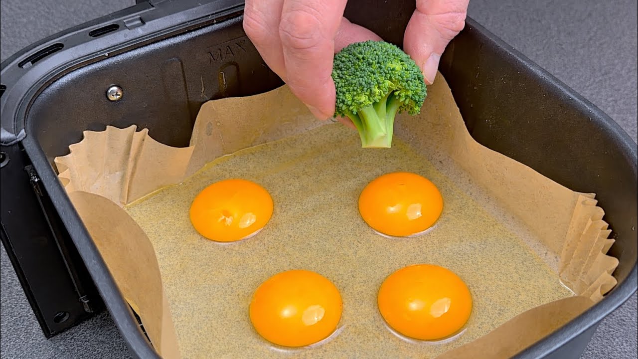 🥦 Этот рецепт для аэрогриля стал вирусным и готов всего за 10 минут!
