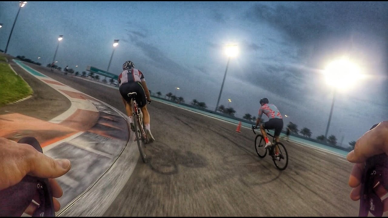 CYCLING ABU DHABI YAS MARINA FORMULA 1 CIRCUIT | VLOG #90