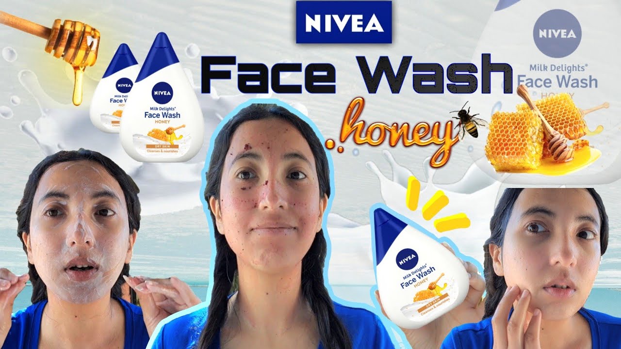 I used Nivea Milk Delights Honey Facewash for 10 days - Facewash Challenge @UnfilteredbeautyParsa