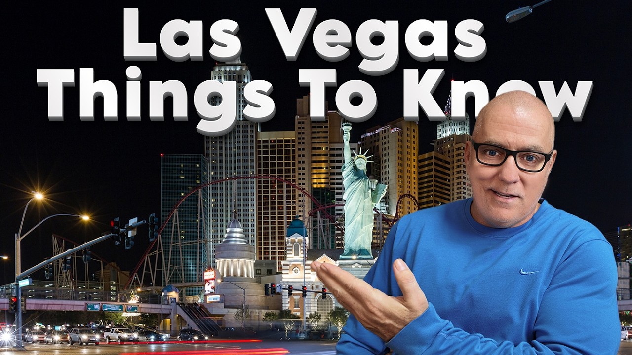 Top 10 things Las Vegas first-timers should know. #2 can save your life.