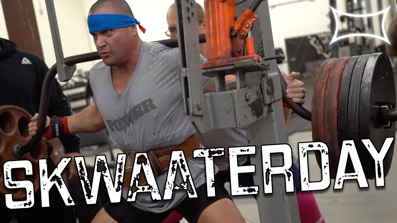 SKWAATERDAY! Squat/Deadlift Training with Mark Bell & Lil' Smokey