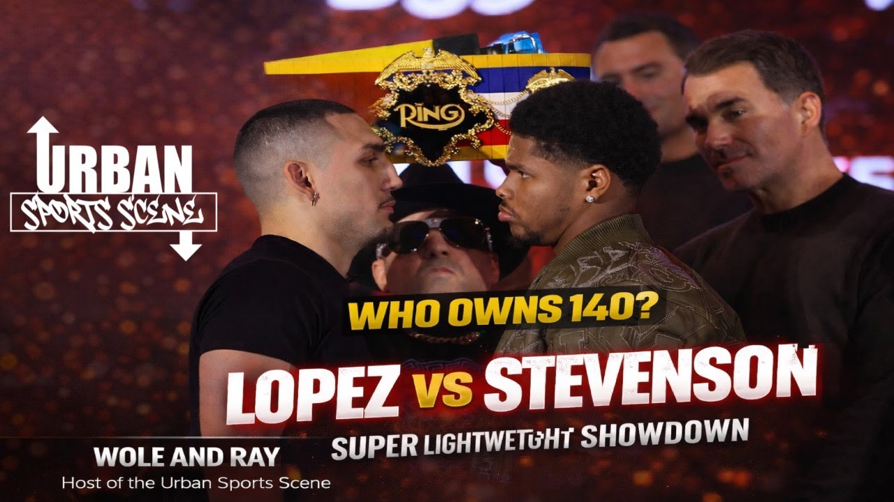 Who Owns 140? | Wole & Ray Join the Adams Boxing Show to Preview Lopez vs Stevenson