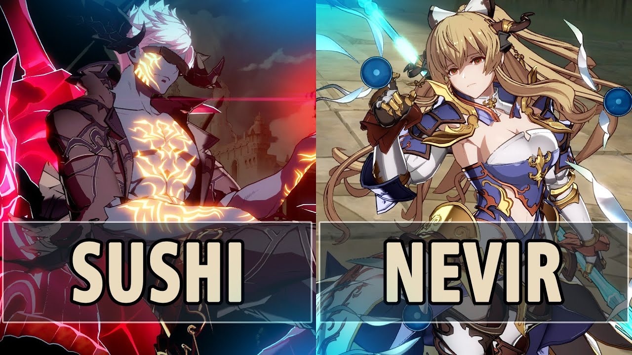 GBVSR: Sushi (Avatar Belial) Vs NEVIR (Vira) | High Level Gameplay.