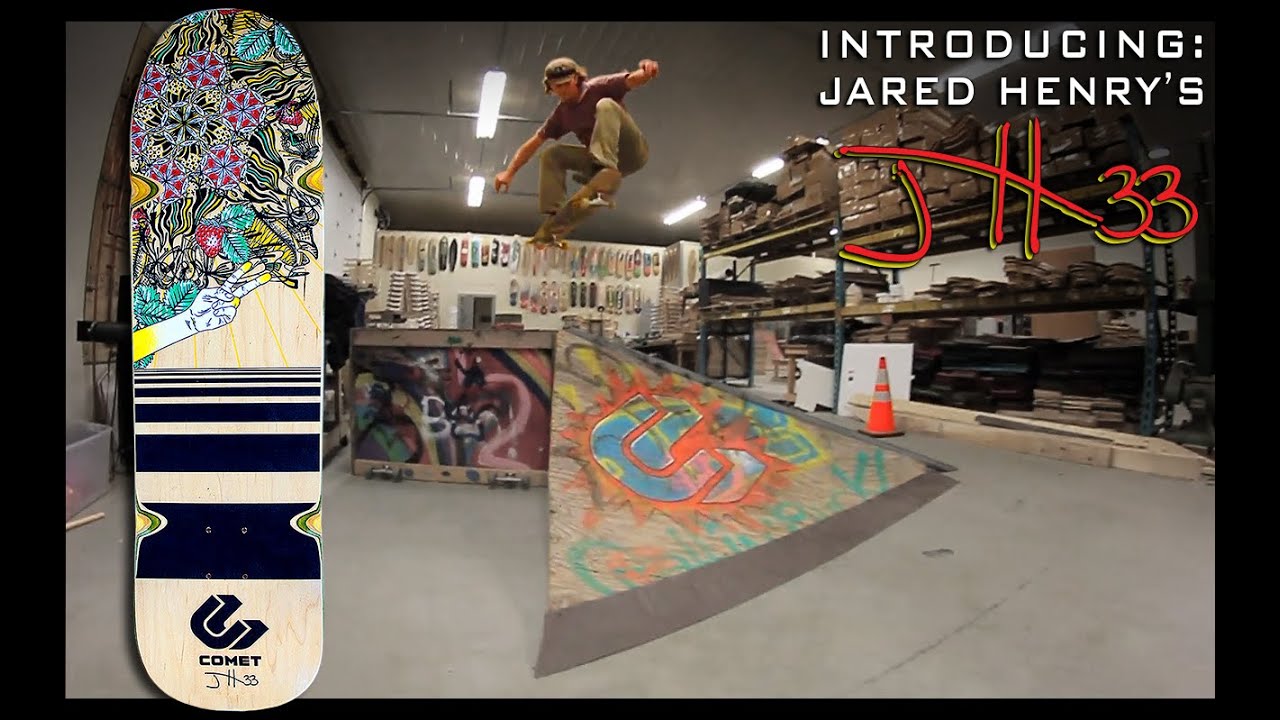 Comet Skateboards // The Shred 33 Jared Henry