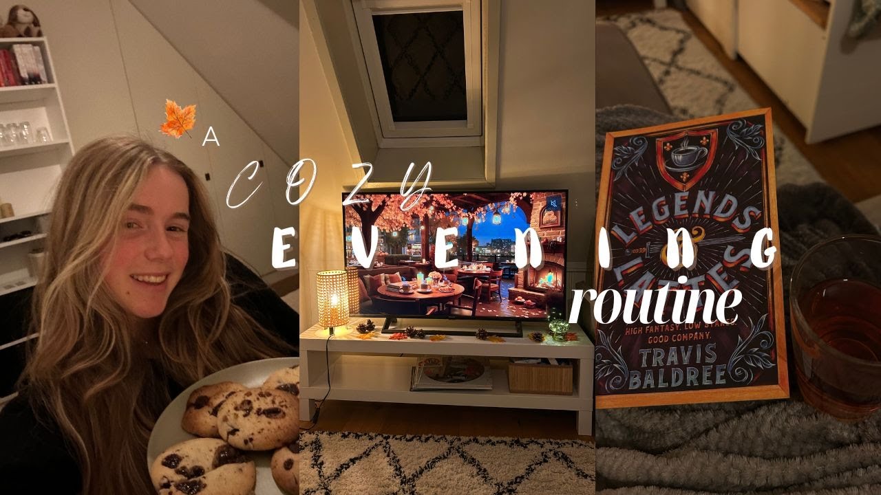 a fall evening routine☕️🍂🤎