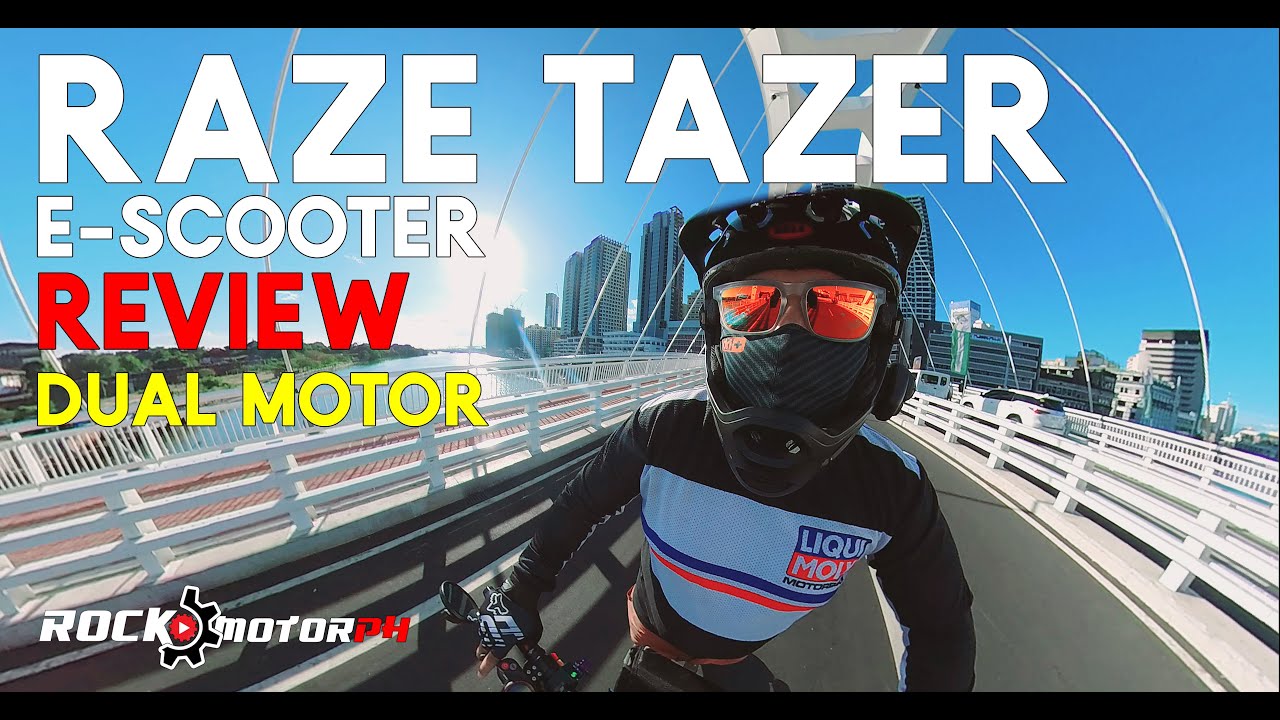 REVIEW: RAZE TAZER E-SCOOTER / Binondo - Intramuros Bridge Ride EP #53