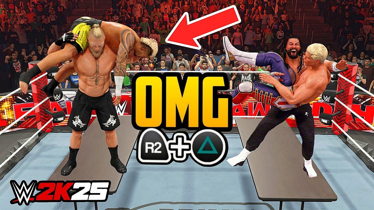1 Hour of Extreme Moments in WWE 2K25!