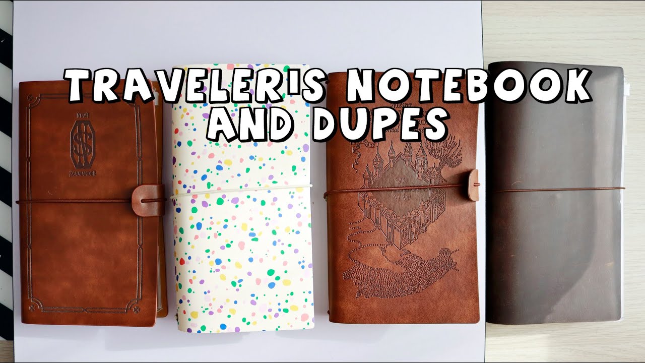 Traveler's Notebook + affordable dupes