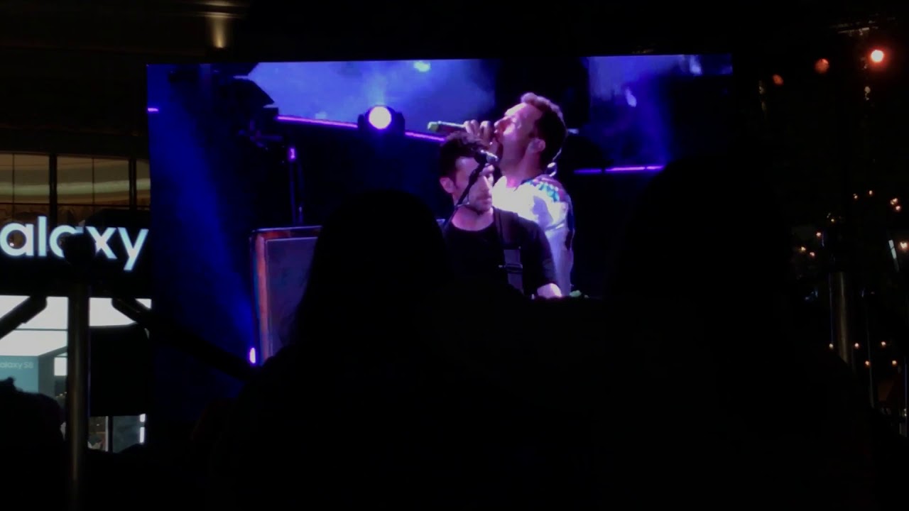 Coldplay- Viva La Vida (Live Screening from Chicago with Samsung Galaxy)
