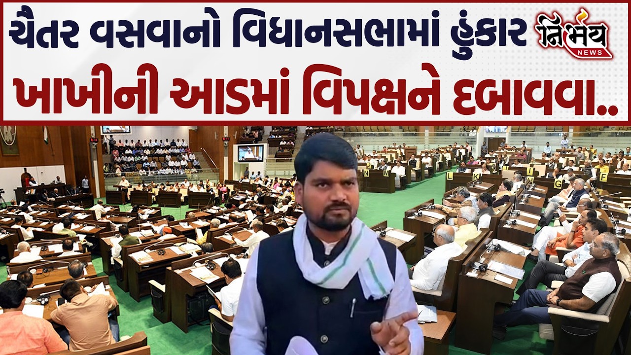 Chaitar Vasava નો વિધાનસભામાં હુંકાર ખાખીની આડમાં વિપક્ષને દબાવવા... | Nirbhay news |