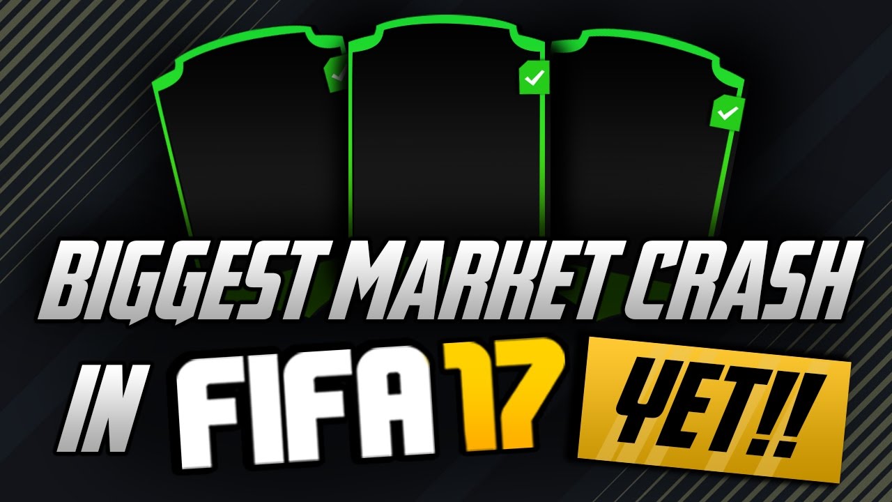 THE BIGGEST MARKET CRASH YET! FIFA 17