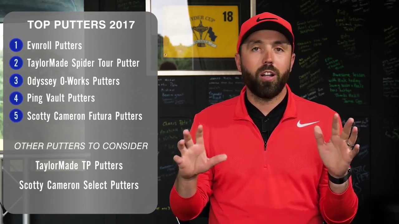 TOP LIST OF GOLF PUTTERS 2017 - Rick Shiels